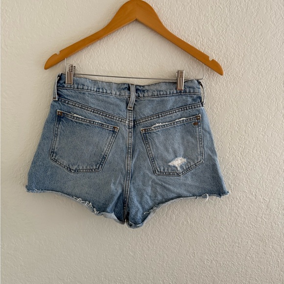 Madewell Women's Light Blue Jean Shorts - Picture 5 of 6
